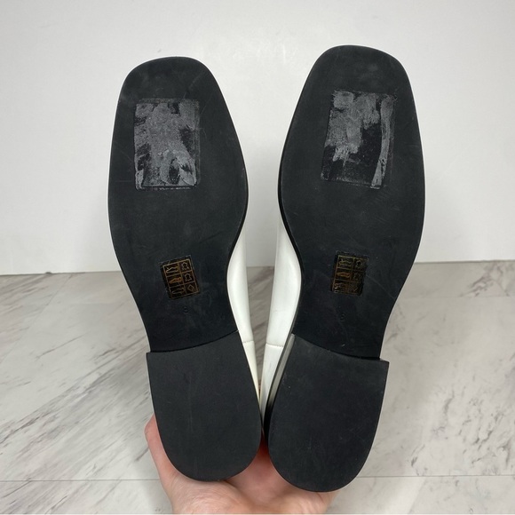 Jeffery Campbell Emrys White Leather Chelsea Bootie 8 - Picture 15 of 16